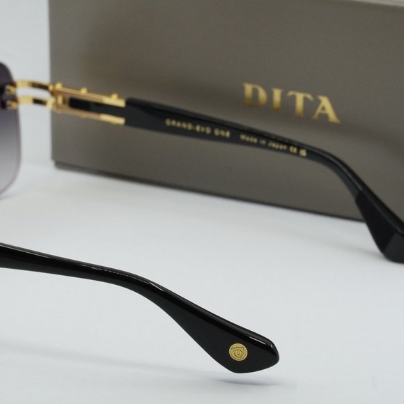 Dita GRAND-EVO ONE DTS-138-A-01 Aviator Sunglasses - Gold/Black/Grey - Picture 7 of 10